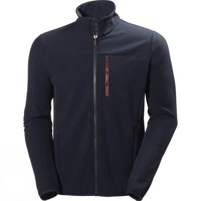 Chaquetas Helly Hansen Crew Softshell Hombre - Azul Marino - Chile ZQH503927